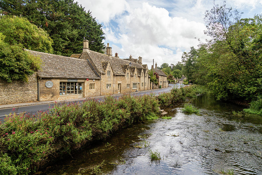 The Old Post Office Bibury Photograph by Shirley Mitchell