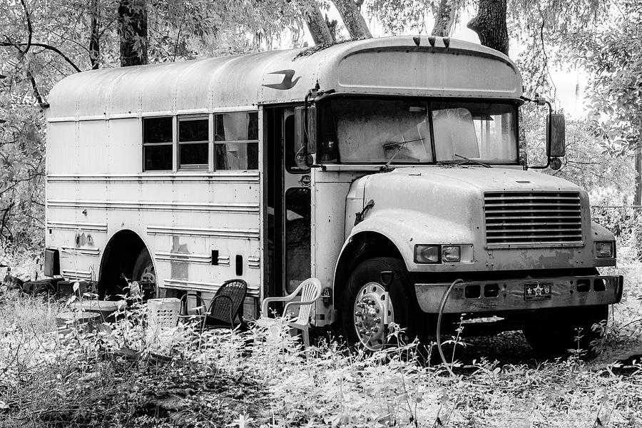 The Old School Bus Photograph by Terri Morris - Fine Art America