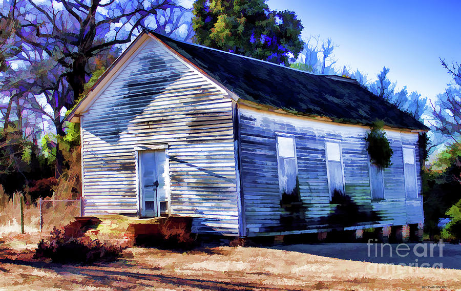 The Old Schoolhouse Photograph by Roberta Byram