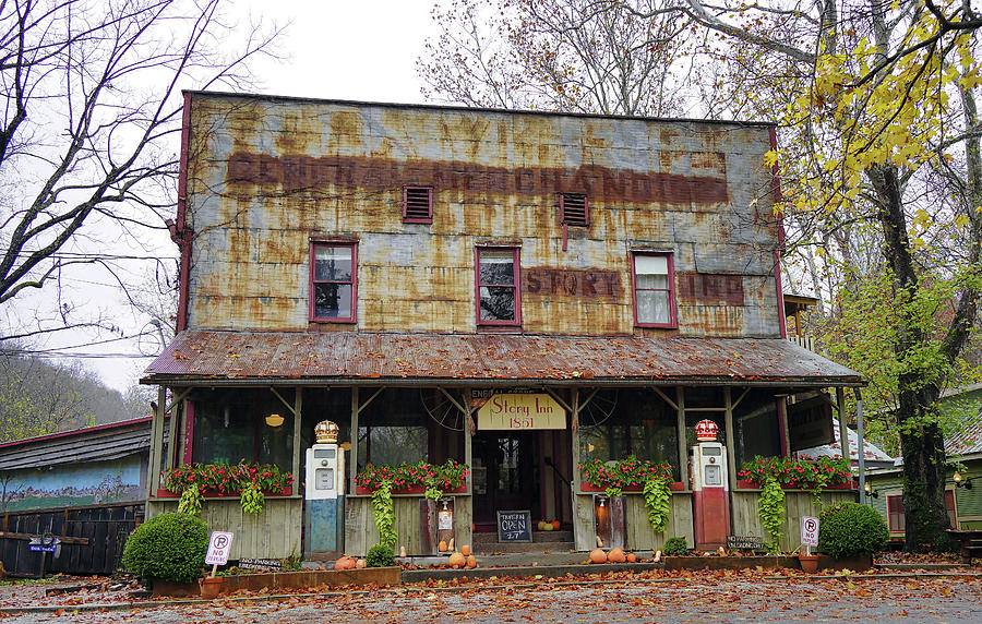 The Old Story Inn In Story Indiana Photograph