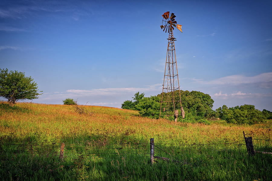 Madison Photograph - The Old Windmill by Rick Berk