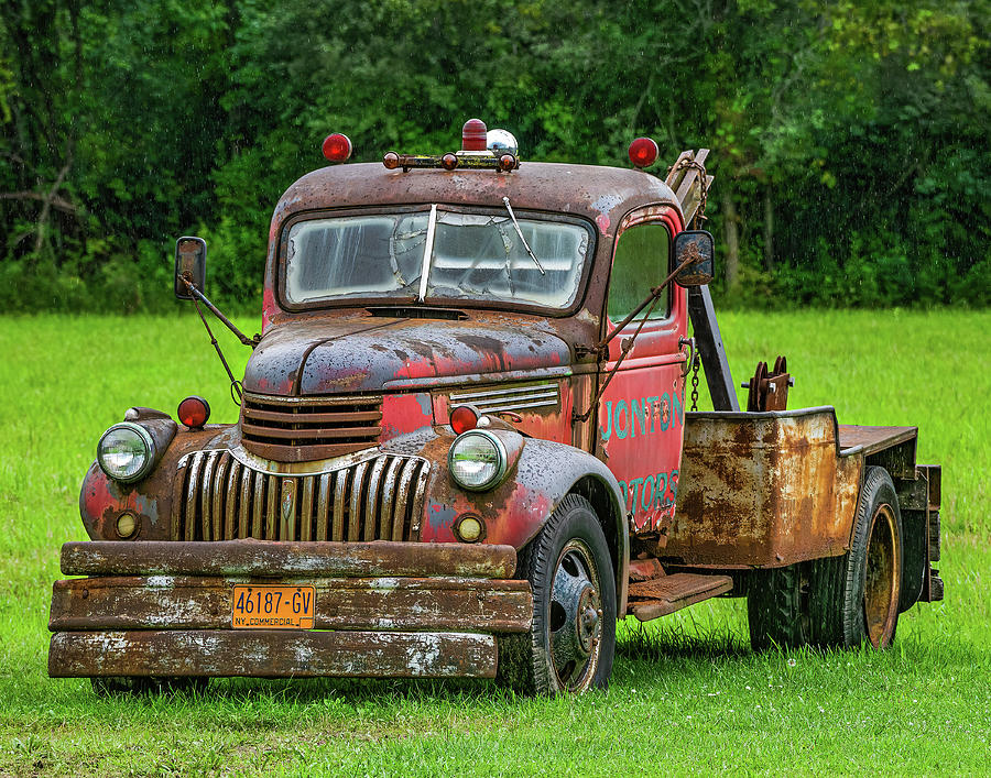 The Old Wrecker 2 Photograph by Jeff Stallard - Fine Art America