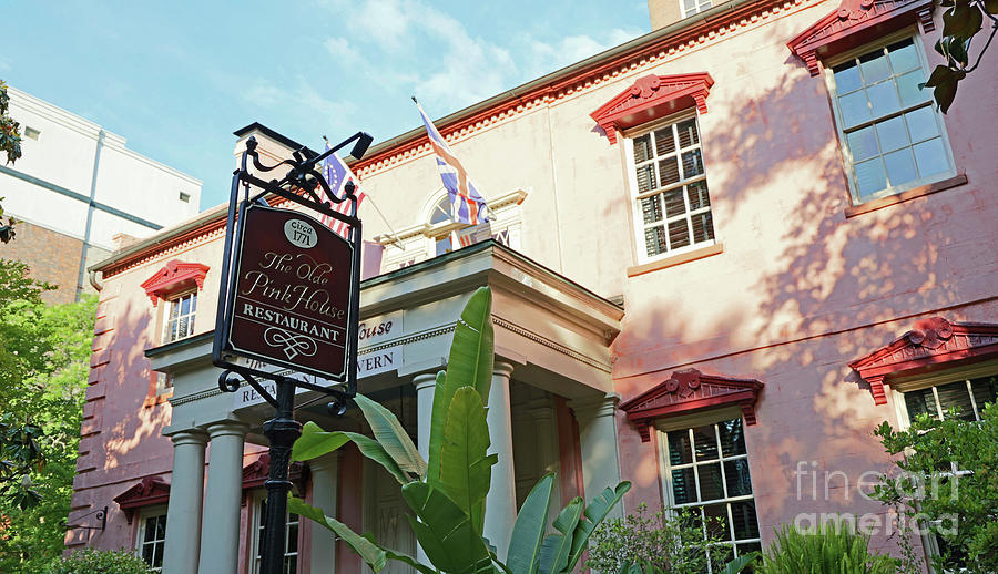 The Olde Pink House Restaurant Savannah 0709 Photograph by Jack Schultz