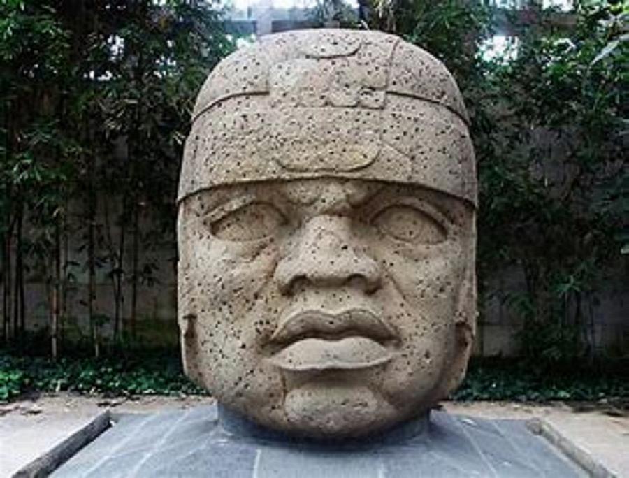 The Olmec Stone Head Photograph by Richard Gaytan