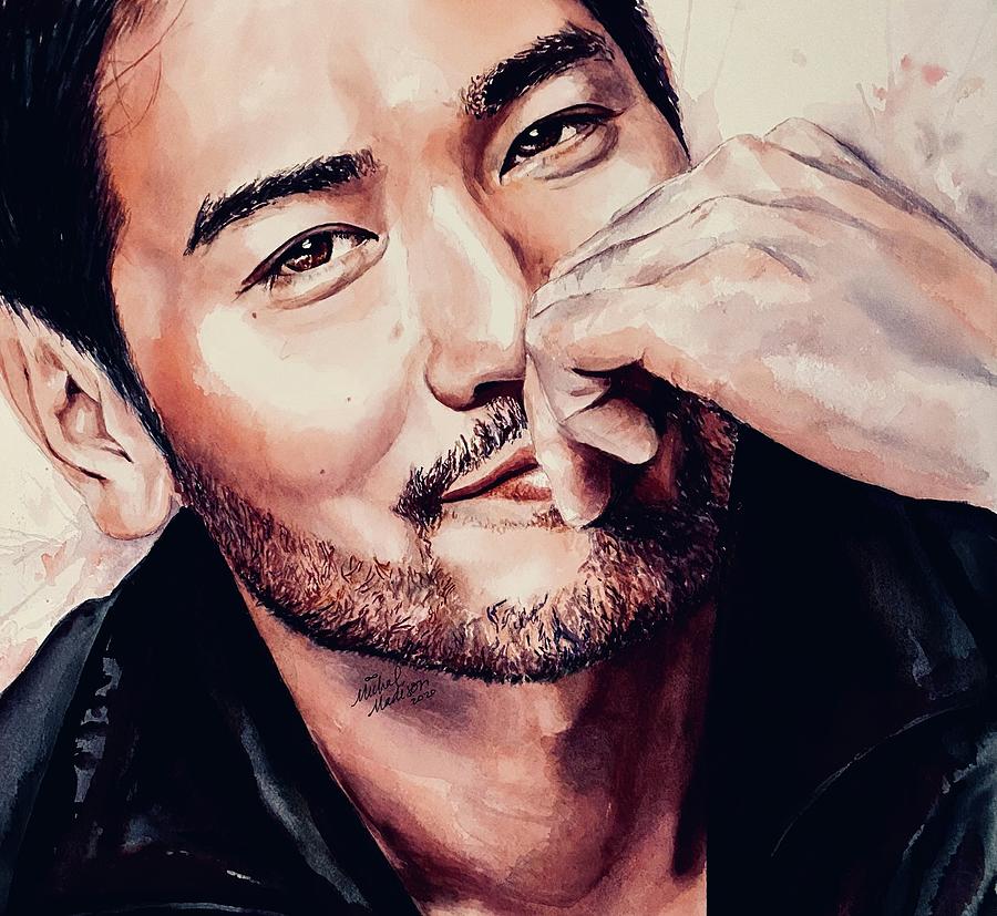 Godfrey Gao The One Painting by Michal Madison