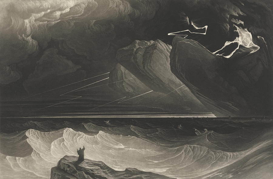 The Opening of the Seventh Seal Relief by John Martin