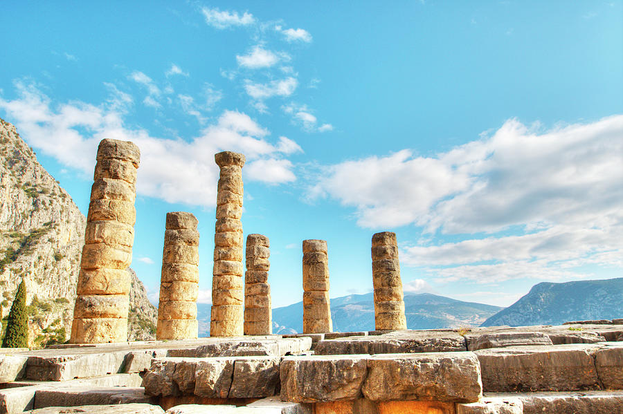 The Oracle at Delphi 2 Photograph by Deborah Smolinske