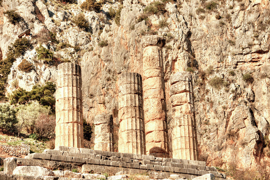 The Oracle at Delphi Photograph by Deborah Smolinske