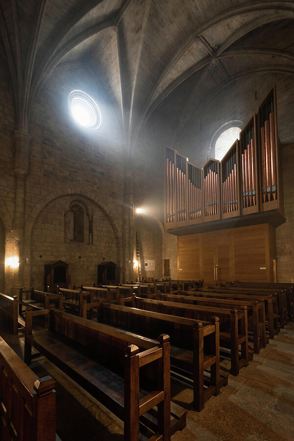 The Organ of Leyre Monastery Photograph by Micah Offman
