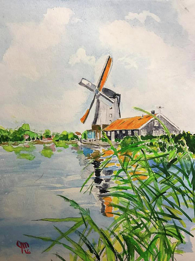 The Original Mill Painting by John Macarthur