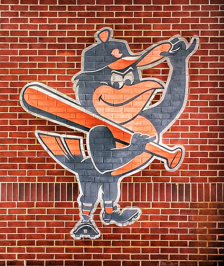 The Oriole Bird at the Oriole Park at Camden Yards, Baltimore MD Photograph by Marianna Mills