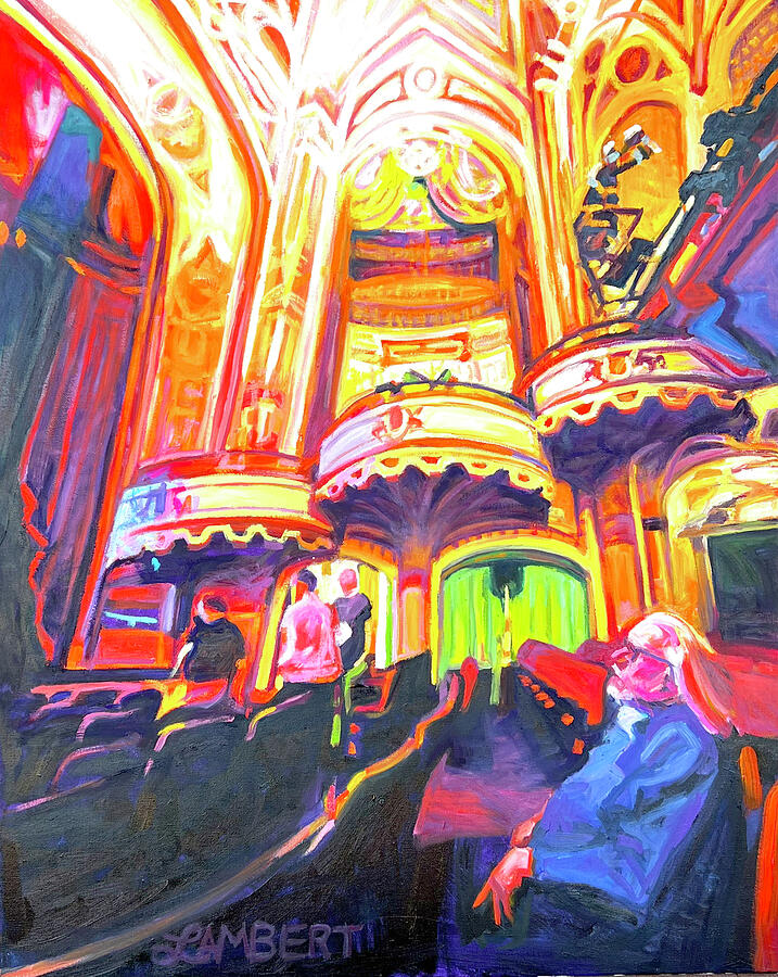 The Orpheum 2 Painting by Bonnie Lambert