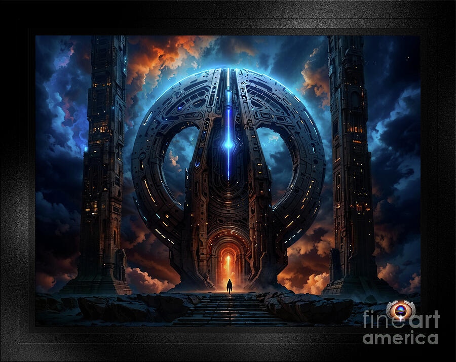 The Othricin Portal Stunning AI Concept Sci-Fi Art by Xzendor7 Painting ...