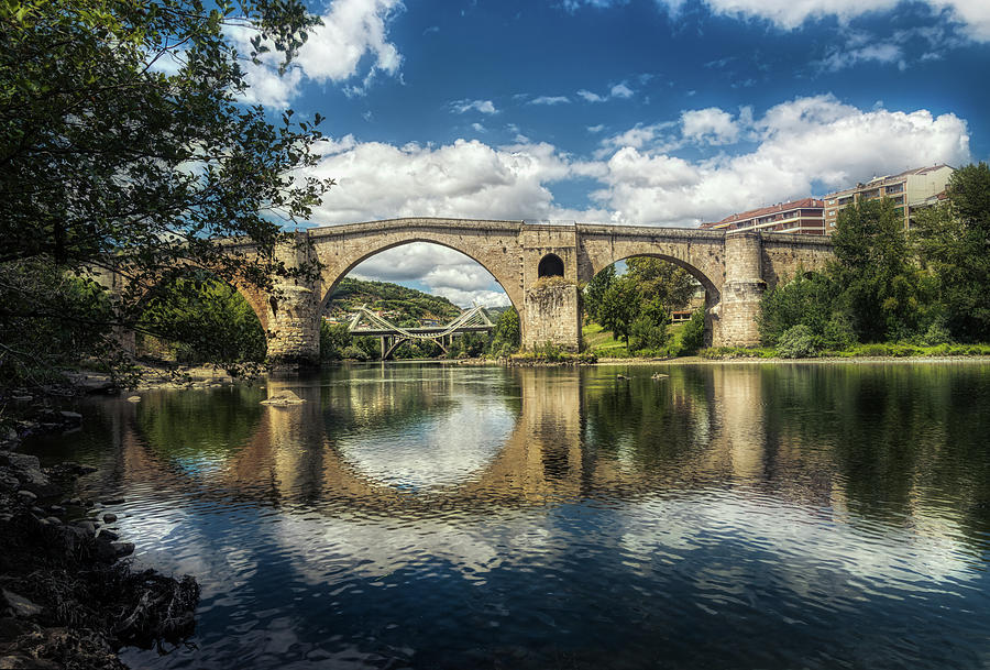 The Ourense Bridges Photograph by Micah Offman