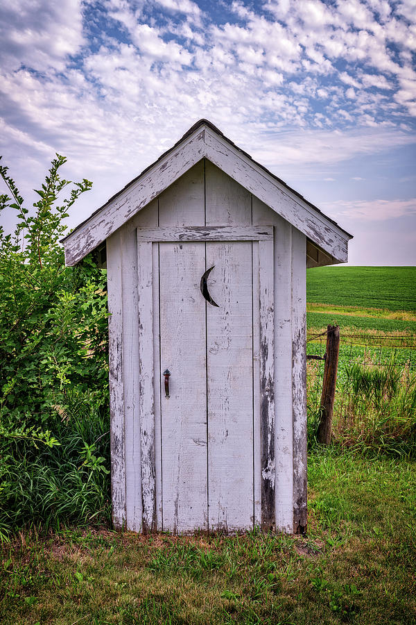 Madison Photograph - The Outhouse by Rick Berk