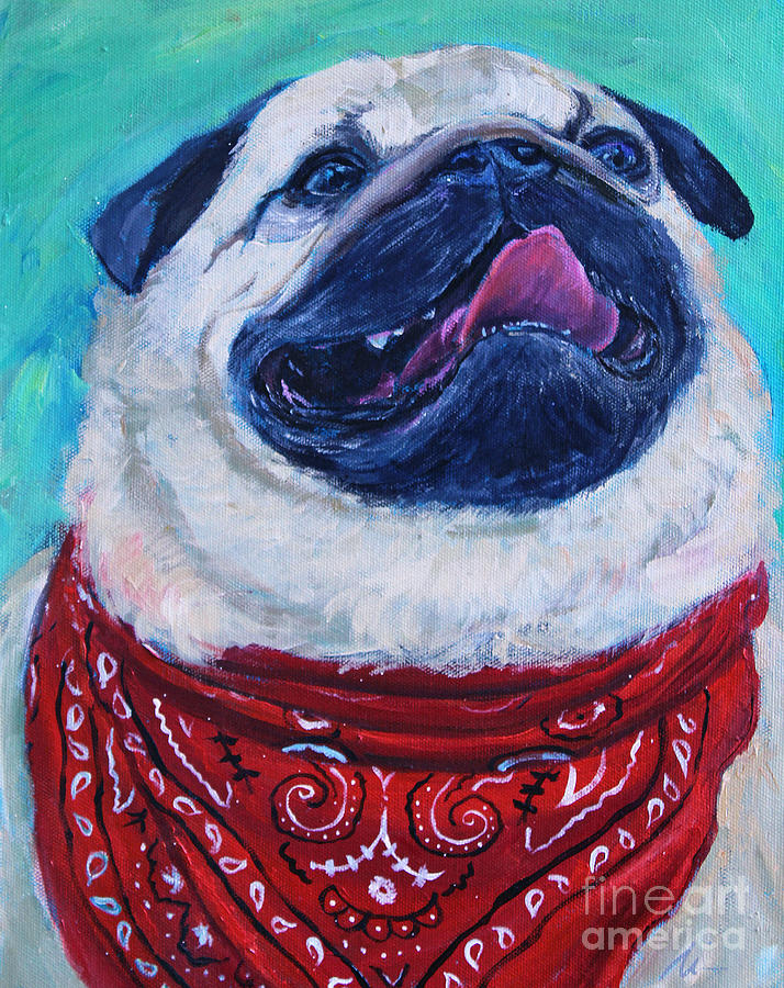 The Outlaw Pugsy Wales Painting by Li Newton
