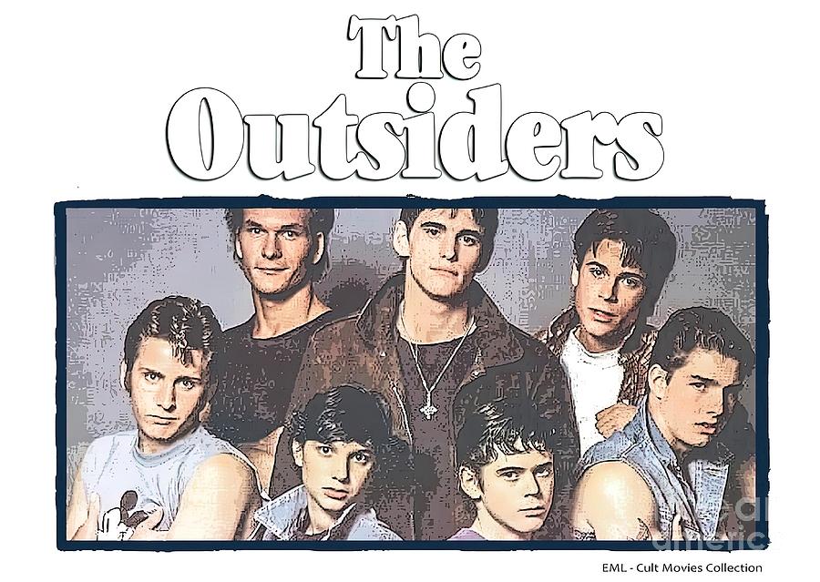 The Outsiders Painting by White Palmer | Pixels