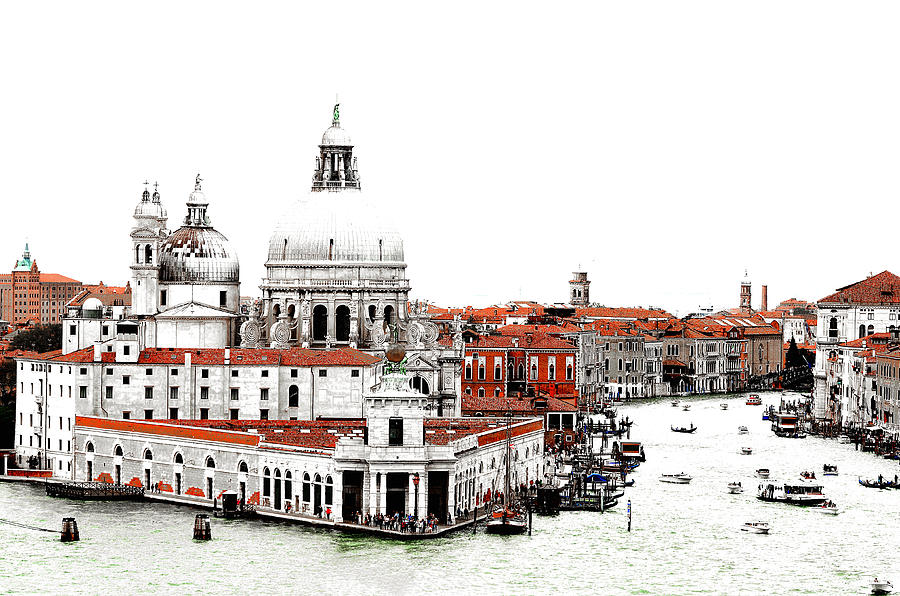 The Overexposed Venice Digital Art by Richard Ortolano