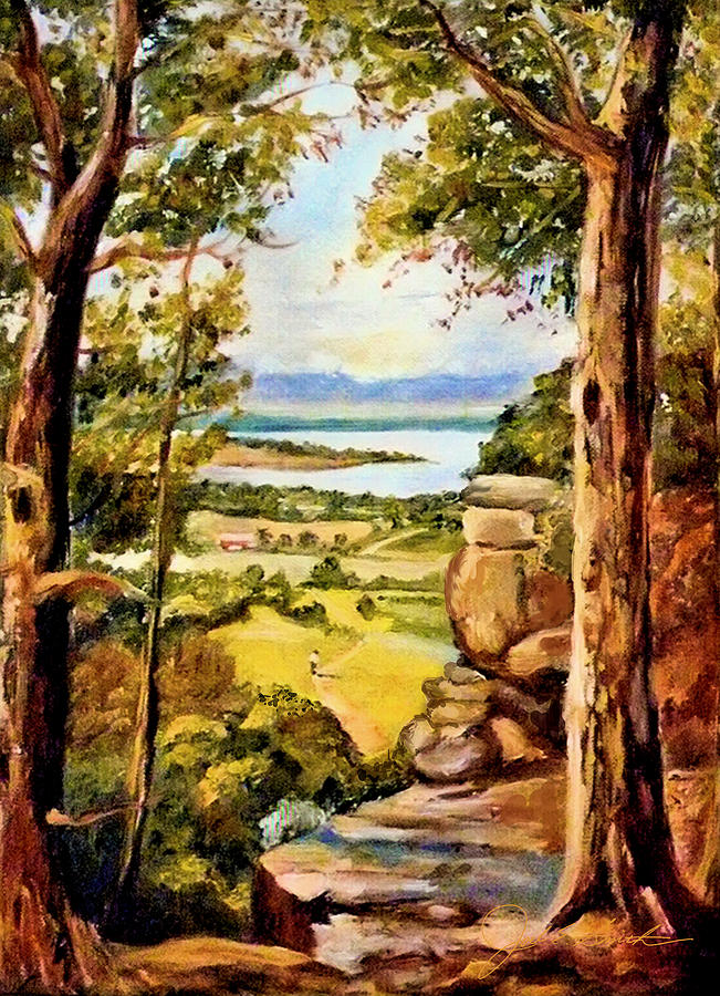The Overlook Painting by Joel Smith