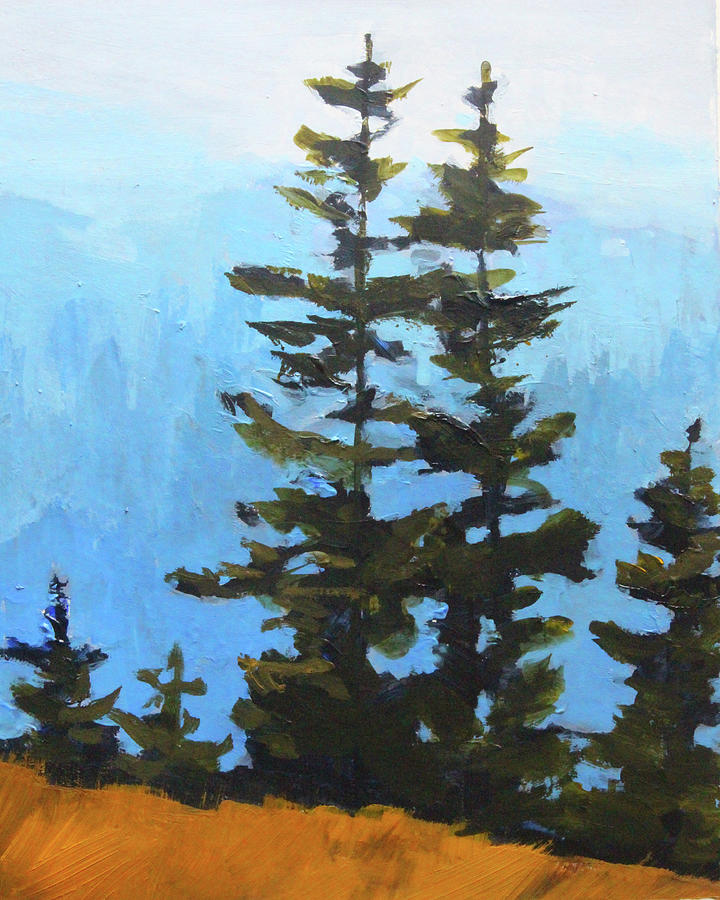 The Overlook Painting by Nancy Merkle