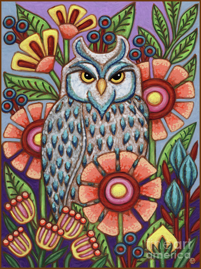 The Owl Hour Painting by Amy E Fraser