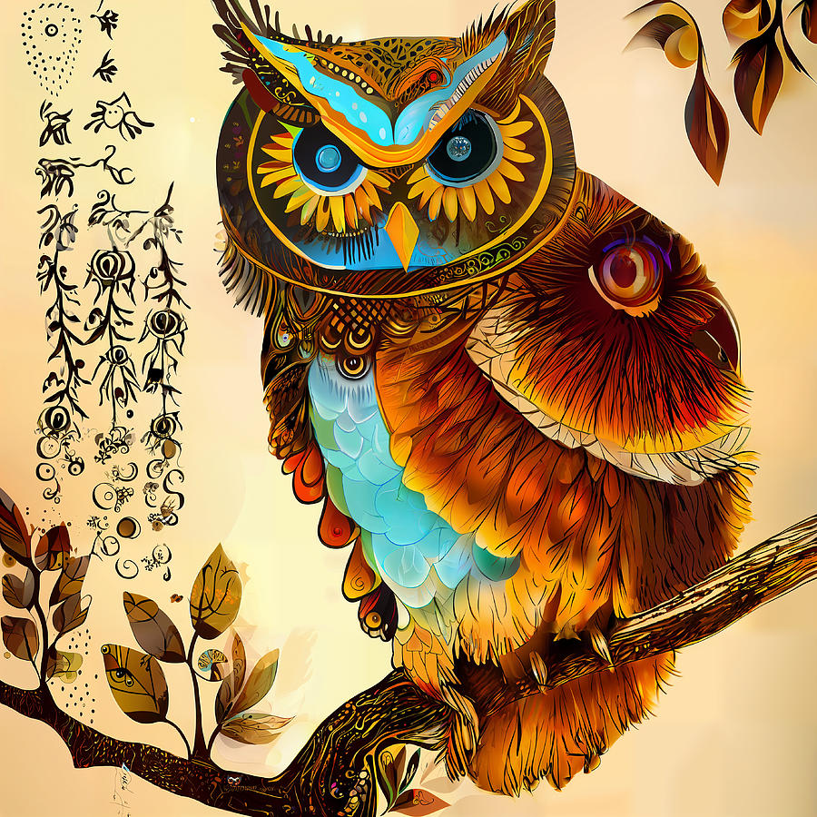 The Owl Within Digital Art by Michael Normann - Fine Art America