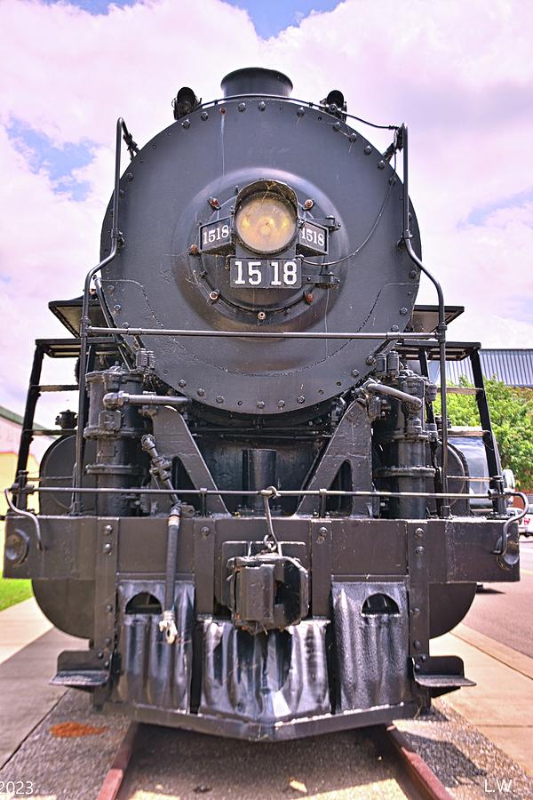 The Paducah 1518 Train Vertical Photograph by Lisa Wooten