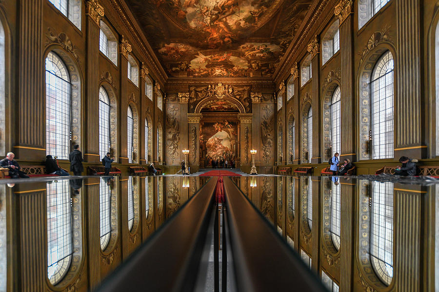The Painted Hall in Greenwich Photograph by Andrew Lalchan