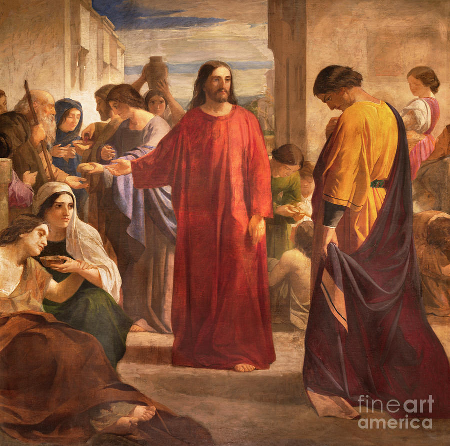 christ and the rich young ruler painting