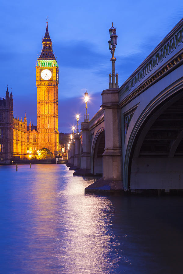 The Palace of Westminster Big Ben, London, England, UK Photograph by Alice-photo