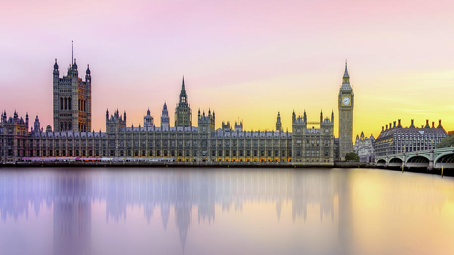 The Palace of Westminster Photograph by John Wright The Palace of Westminster Photograph by John Wright