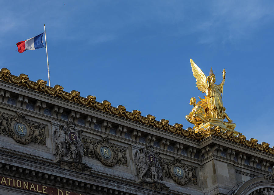 The Palais Garnier Photograph by Tim Fitzwater