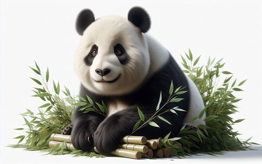 The Panda Photograph by Bill Cannon