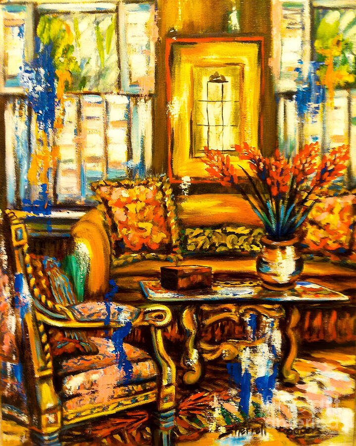 The Parlor Painting by Sherrell Rodgers
