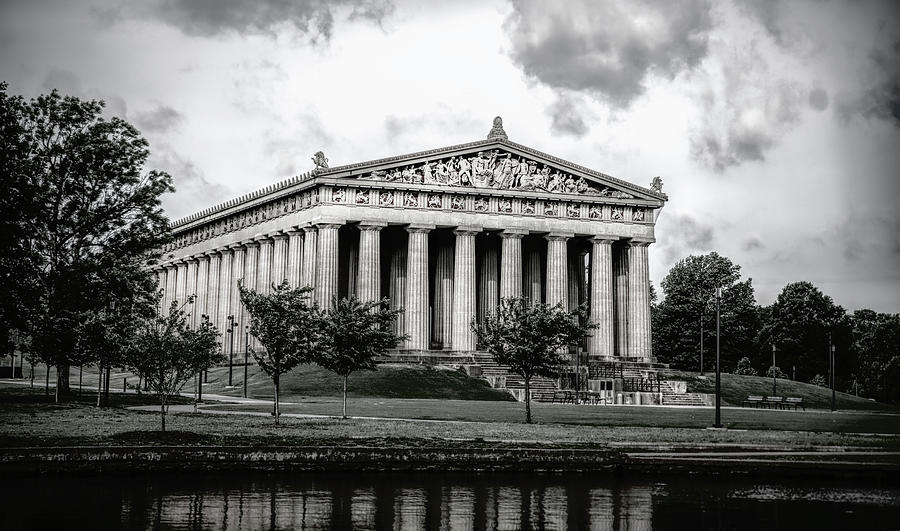 The Parthenon in Centennial Park Photograph by Karen Cox
