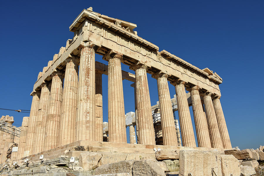 The Parthenon Photograph by Jana J Wagner - Fine Art America