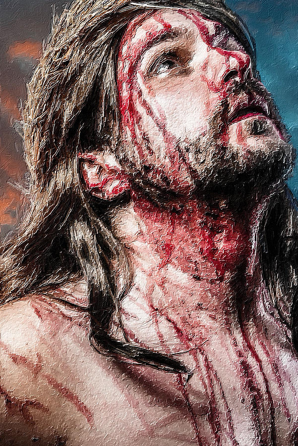 The Passion Of Jesus Christ 2 Painting by Tony Rubino