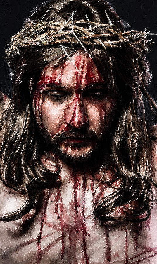 The Passion Of Jesus Christ Painting by Tony Rubino