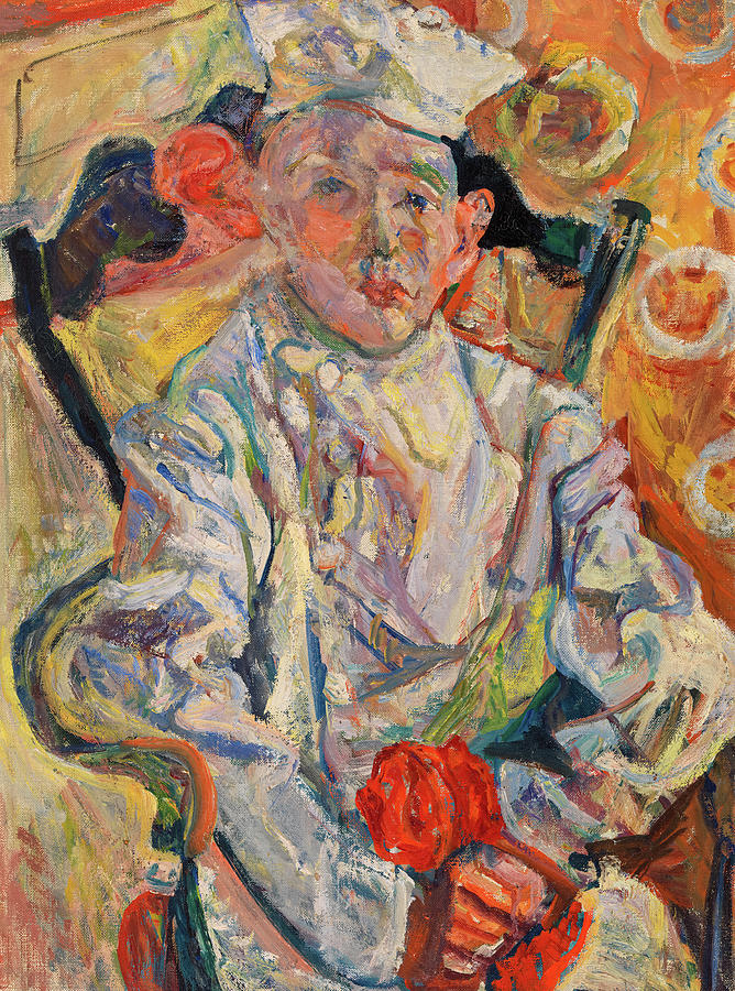 Abstract Painting - The Pastry Chef, Baker Boy by Chaim Soutine