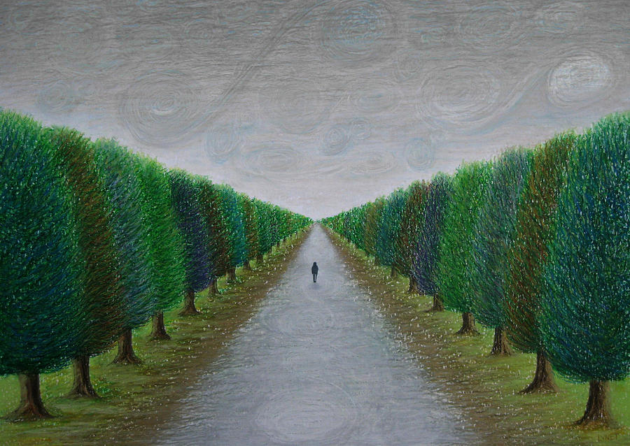 Tree Painting - The Path by Lynet McDonald