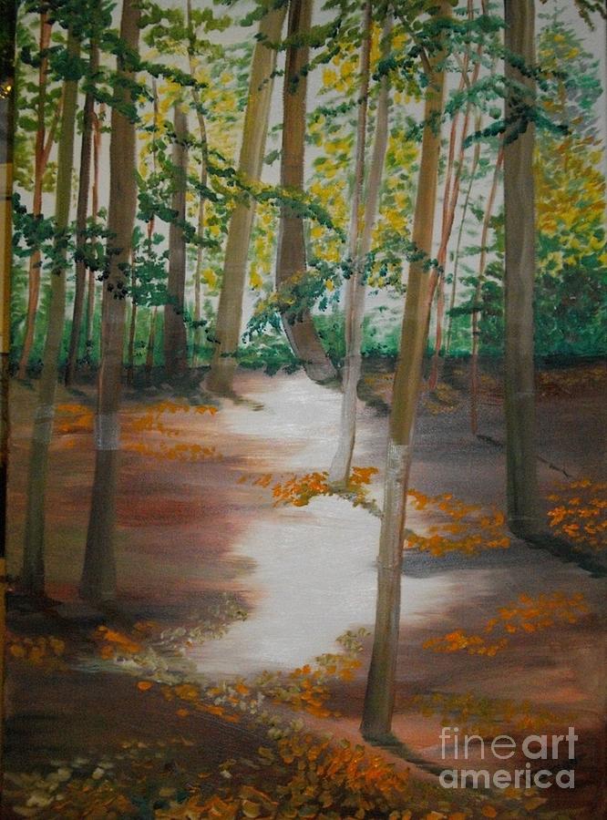 The Path Painting by Tatiana Sragar