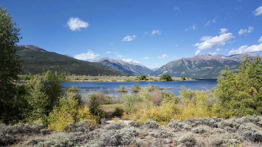 Landscape Photograph - The Peace and Beauty of Twin Lakes Colorado, No. 4 by Belinda Greb