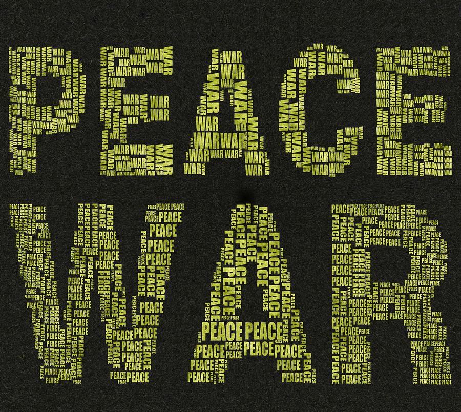 The Peace and War Cycle Mixed Media by Ally White