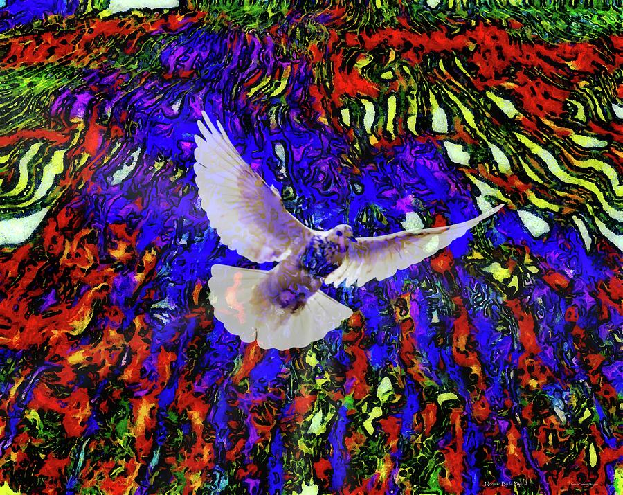 The Peace Dove Digital Art by Norman Brule