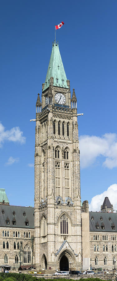 The Peace Tower Photograph by Michael Russell