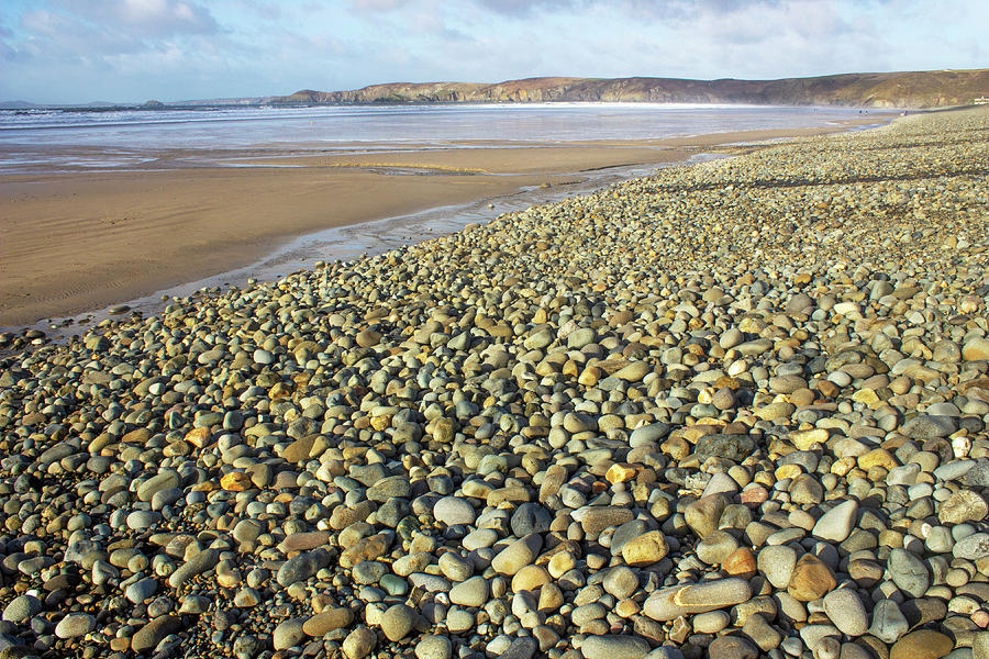 The Pebble Bank, Newgale Photograph by Ruth Crofts Photography