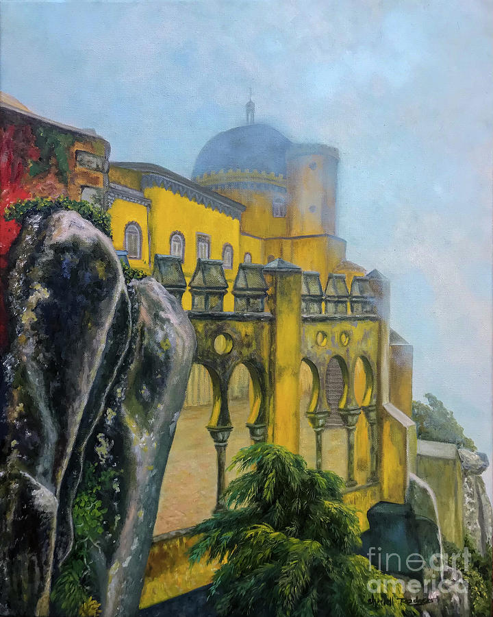 Palazzo De Pena Painting by Sherrell Rodgers