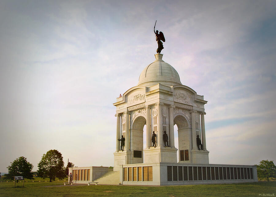 The Pennsylvania State Memorial at Gettysburg Photograph by Marilyn ...