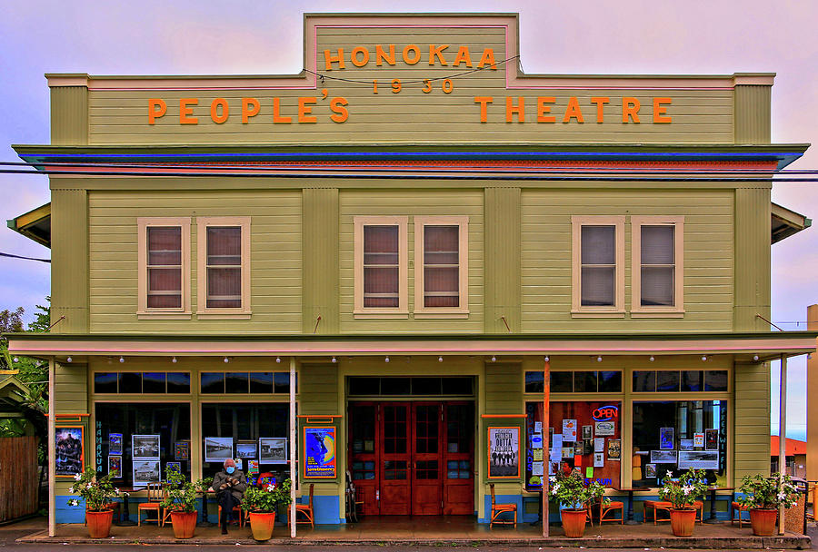 The Peoples Theatre Photograph by DJ Florek