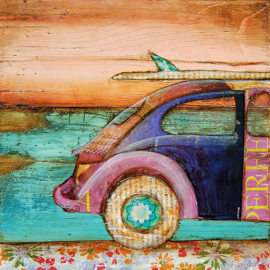 Vintage Mixed Media - The Perfect Day by Danny Phillips